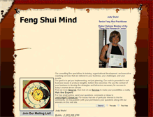 Tablet Screenshot of fengshuimind.net